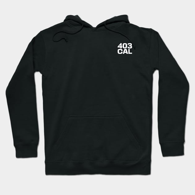 Calgary 403 Hoodie by Ryan-Cox